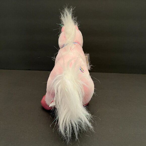 Webkinz Lot of 4 Pink Poodle, Pink Pony, Reindeer, White Terrier - Picture 9 of 16